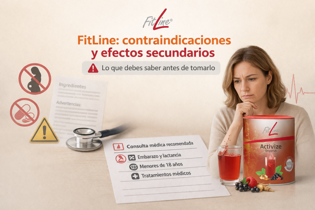 fitline contraindicaciones efectos secundarios productos fitline seguridad