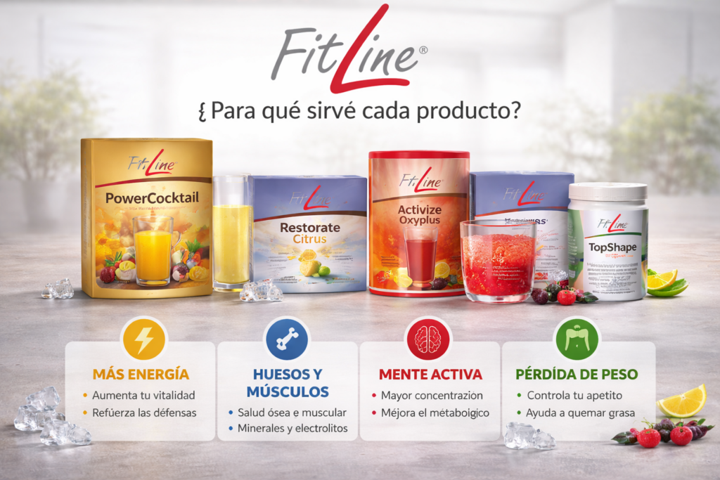 para que sirve cada producto fitline