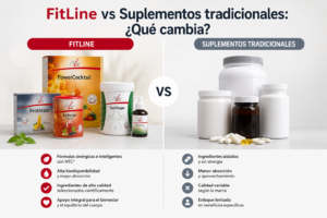 FitLine vs suplementos tradicionales