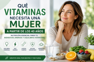 las vitaminas que necesitan las muejres +40