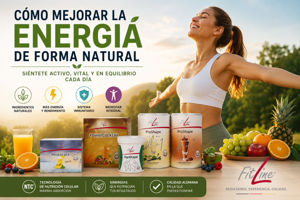 Cómo mejorar la energía de forma natural
