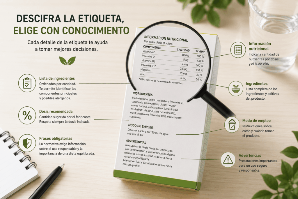 como leer la etiqueta de productos alimenticios