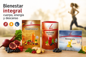 Descubre cómo mejorar tu bienestar integral cuidando la alimentación, la energía, la actividad física, la hidratación y el descanso, con FitLine como complemento nutricional.