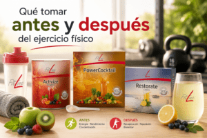 Qué tomar antes y después del ejercicio físico