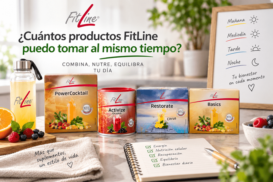 cuántos productos FitLine puedo tomar